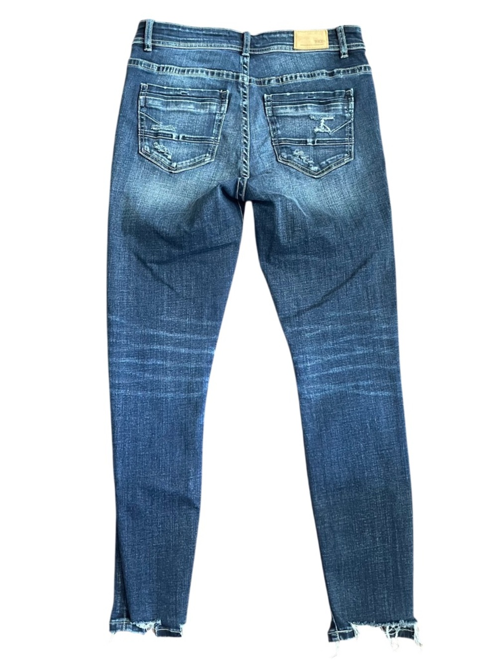 BKE Payton Universal Fit Mid-Rise Ankle Skinny Distressed Jeans Women’s Size 27 - Picture 2 of 7